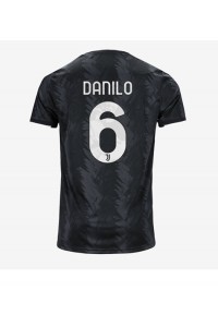 Juventus Danilo #6 Fotballdrakt Borte Klær 2022-23 Korte ermer